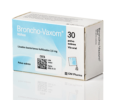BRONCHO VAXOM NIÑOS SOBRES VIA ORALr