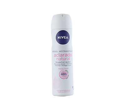 NIVEA ACLARADO NATURAL 150 ML AEROSOL
