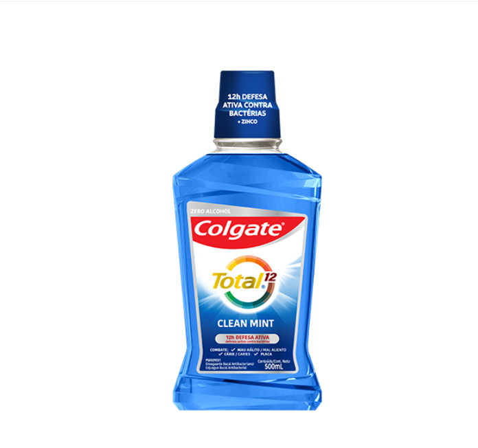 COLGATE TOTAL  12 CLEAN MINT ENJUAGUE 500ML